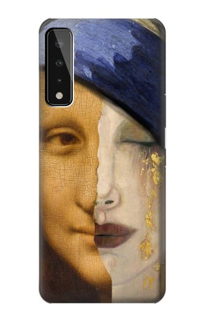 W3853 La Joconde Gustav Klimt Vermeer Etui Coque Housse et Flip Housse Cuir pour LG Stylo 7 5G