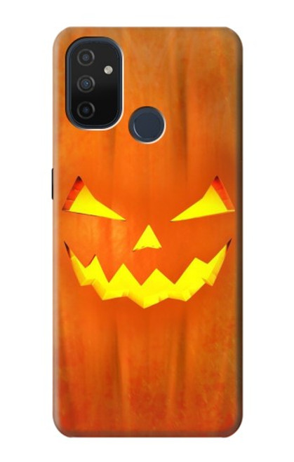 W3828 Citrouille d'Halloween Etui Coque Housse et Flip Housse Cuir pour OnePlus Nord N100