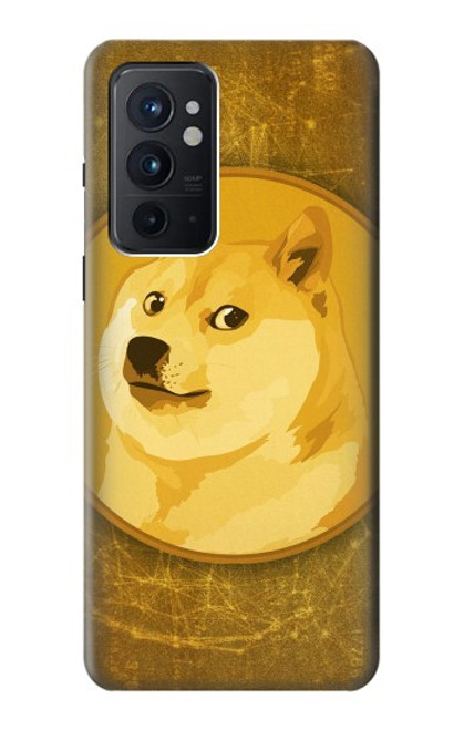 W3826 Dogecoin Shiba Etui Coque Housse et Flip Housse Cuir pour OnePlus 9RT 5G