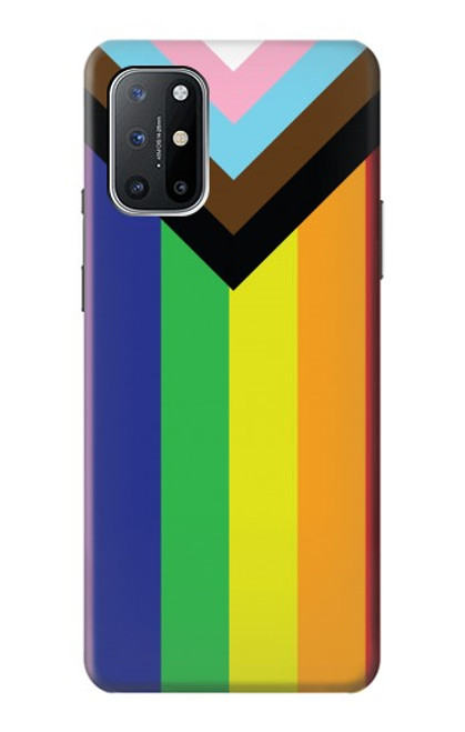 W3846 Drapeau de fierté LGBT Etui Coque Housse et Flip Housse Cuir pour OnePlus 8T