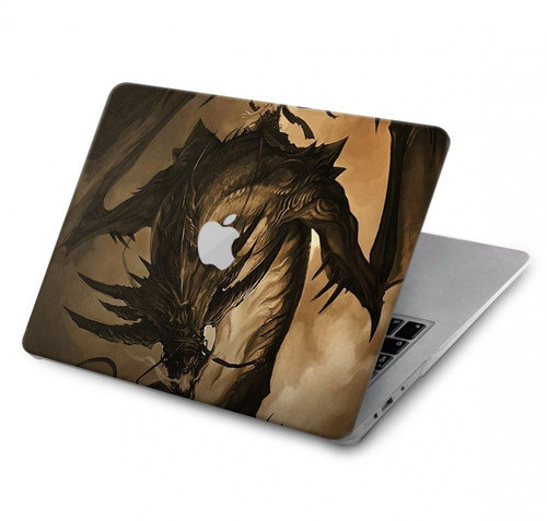 W0388 Dragon Etui Coque Housse pour MacBook Pro 14 M1,M2,M3 (2021,2023) - A2442, A2779, A2992, A2918