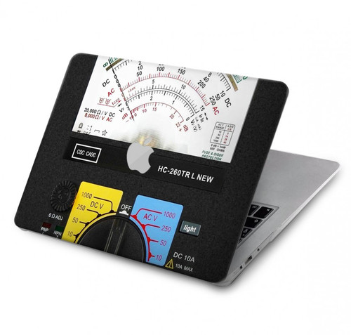 W2660 Multimètre analogique imprimé graphique Etui Coque Housse pour MacBook Pro 14 M1,M2,M3 (2021,2023) - A2442, A2779, A2992, A2918