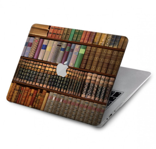 W3154 étagère à livres Etui Coque Housse pour MacBook Pro 16 M1,M2 (2021,2023) - A2485, A2780