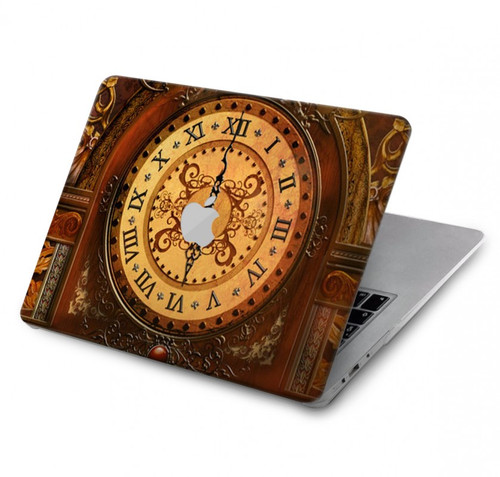 W3174 Horloge Grand-père Etui Coque Housse pour MacBook Pro 16 M1,M2 (2021,2023) - A2485, A2780