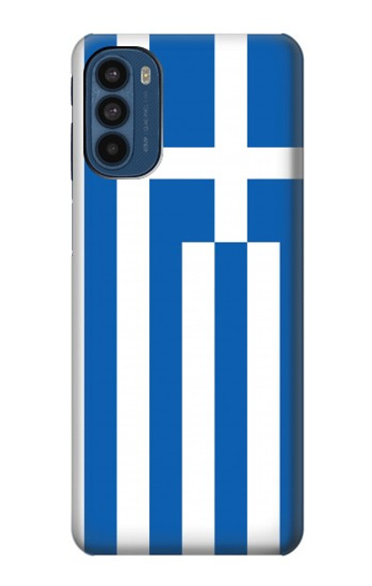 W3102 Drapeau de la Grèce Etui Coque Housse et Flip Housse Cuir pour Motorola Moto G41