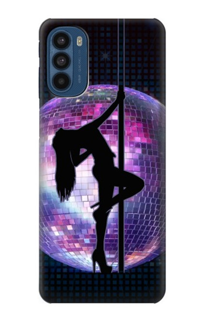 W3284 Disco Pole Fille Danse Etui Coque Housse et Flip Housse Cuir pour Motorola Moto G41