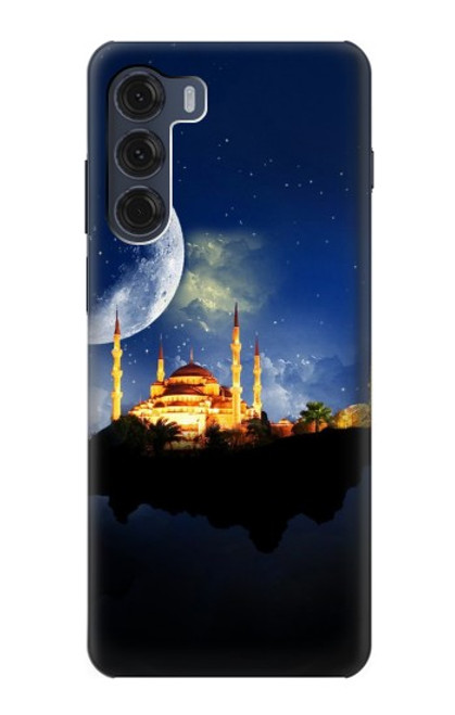 W3506 islamique Ramadan Etui Coque Housse et Flip Housse Cuir pour Motorola Moto G200 5G