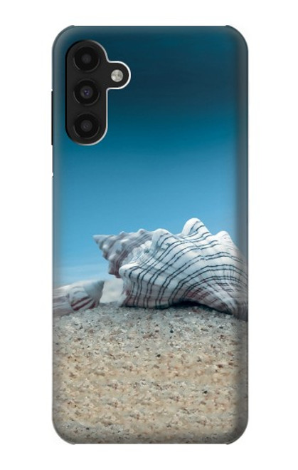 W3213 Coquilles de mer sous la mer Etui Coque Housse et Flip Housse Cuir pour Samsung Galaxy A13 4G