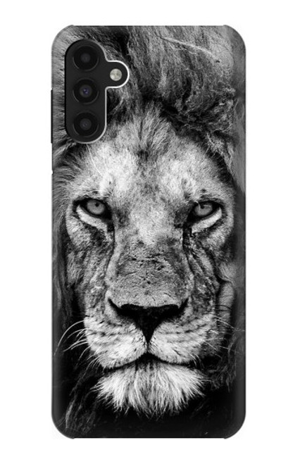 W3372 Lion Visage Etui Coque Housse et Flip Housse Cuir pour Samsung Galaxy A13 4G