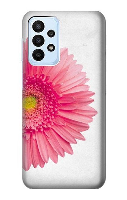 W3044 Rose Gerbera millésimé Etui Coque Housse et Flip Housse Cuir pour Samsung Galaxy A23