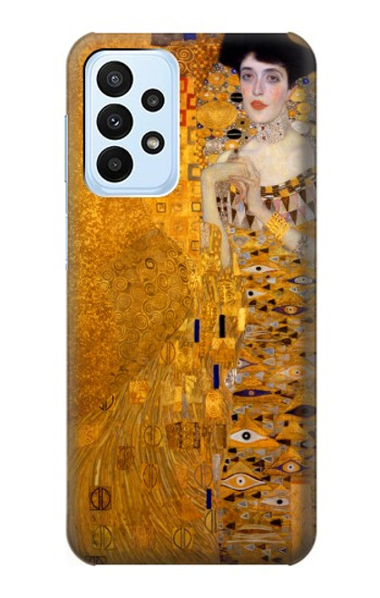 W3332 Gustav Klimt Adele Bloch Bauer Etui Coque Housse et Flip Housse Cuir pour Samsung Galaxy A23