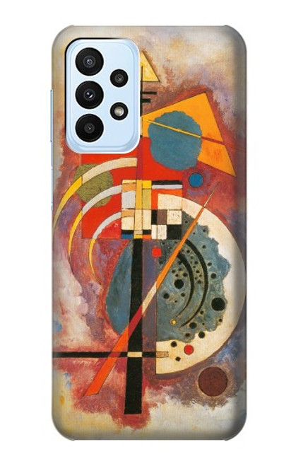 W3337 Wassily Kandinsky Hommage a Grohmann Etui Coque Housse et Flip Housse Cuir pour Samsung Galaxy A23