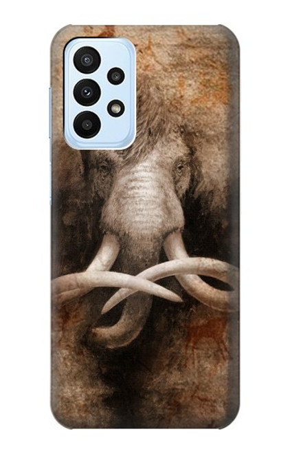 W3427 Mammoth Ancient Art la Grotte Etui Coque Housse et Flip Housse Cuir pour Samsung Galaxy A23