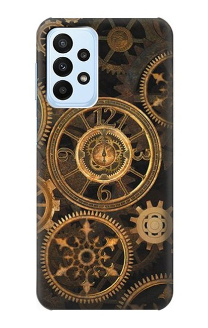 W3442 vitesse d'horloge Etui Coque Housse et Flip Housse Cuir pour Samsung Galaxy A23