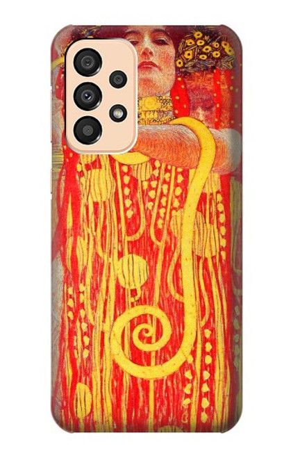 W3352 Gustav Klimt Médecine Etui Coque Housse et Flip Housse Cuir pour Samsung Galaxy A33 5G