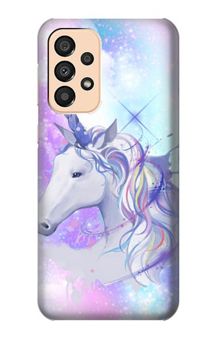 W3375 Licorne Etui Coque Housse et Flip Housse Cuir pour Samsung Galaxy A33 5G