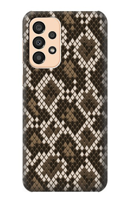 W3389 Seamless Serpent Motif graphique Peau Etui Coque Housse et Flip Housse Cuir pour Samsung Galaxy A33 5G