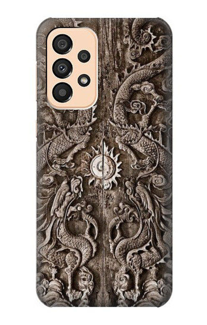 W3395 dragon Porte Etui Coque Housse et Flip Housse Cuir pour Samsung Galaxy A33 5G