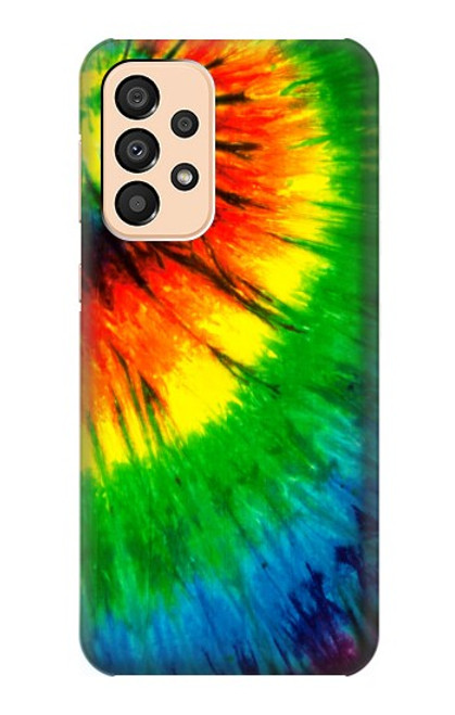 W3422 tie Dye Etui Coque Housse et Flip Housse Cuir pour Samsung Galaxy A33 5G