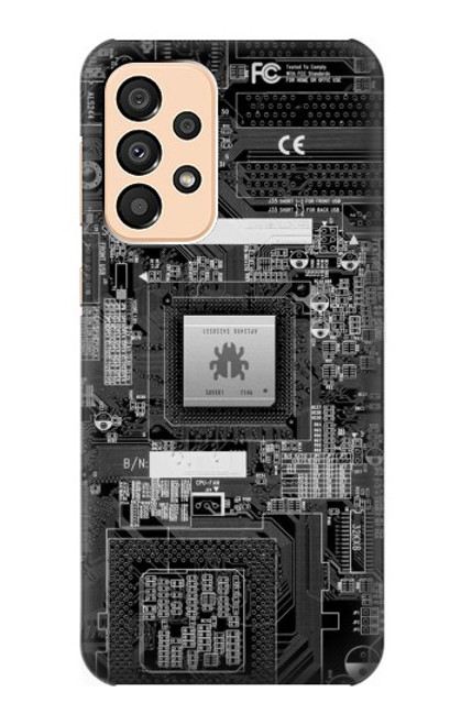 W3434 Punaise Circuit Board graphique Etui Coque Housse et Flip Housse Cuir pour Samsung Galaxy A33 5G