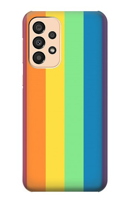 W3699 Fierté LGBT Etui Coque Housse et Flip Housse Cuir pour Samsung Galaxy A33 5G