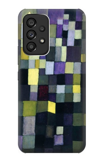 W3340 Architecture Paul Klee Etui Coque Housse et Flip Housse Cuir pour Samsung Galaxy A53 5G