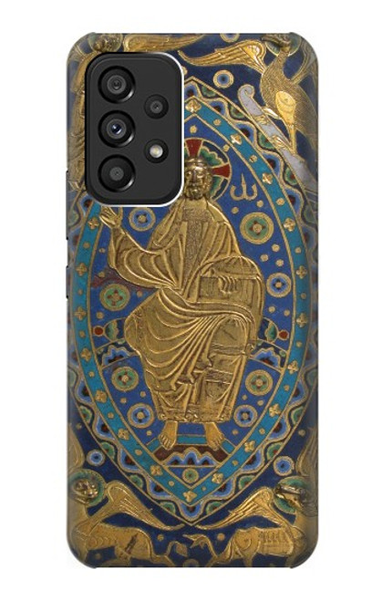 W3620 Livre Couverture Majesty Christ Etui Coque Housse et Flip Housse Cuir pour Samsung Galaxy A53 5G