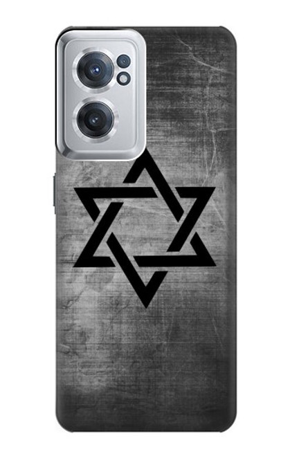 W3107 Judaïsme étoile de David Symbole Etui Coque Housse et Flip Housse Cuir pour OnePlus Nord CE 2 5G