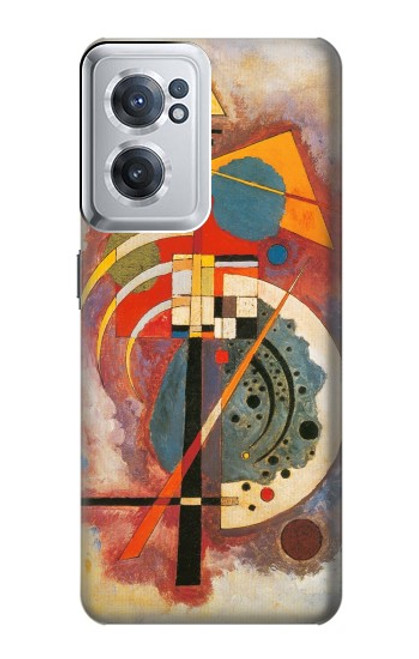 W3337 Wassily Kandinsky Hommage a Grohmann Etui Coque Housse et Flip Housse Cuir pour OnePlus Nord CE 2 5G