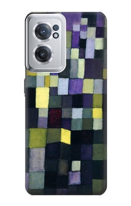 W3340 Architecture Paul Klee Etui Coque Housse et Flip Housse Cuir pour OnePlus Nord CE 2 5G