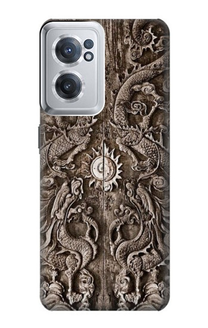 W3395 dragon Porte Etui Coque Housse et Flip Housse Cuir pour OnePlus Nord CE 2 5G