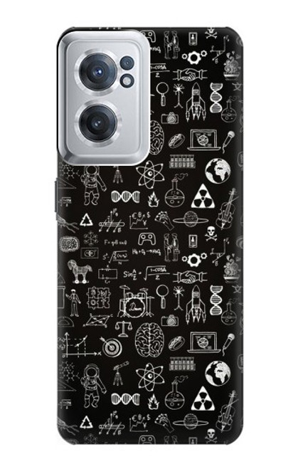 W3426 Noirboard sciences Etui Coque Housse et Flip Housse Cuir pour OnePlus Nord CE 2 5G