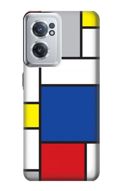 W3536 Art moderne Etui Coque Housse et Flip Housse Cuir pour OnePlus Nord CE 2 5G