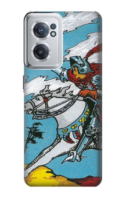 W3731 Carte de tarot chevalier des épées Etui Coque Housse et Flip Housse Cuir pour OnePlus Nord CE 2 5G