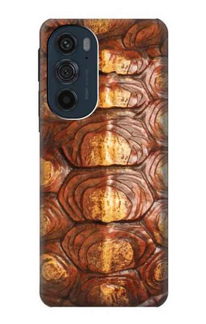 W0579 tortue Carapace Etui Coque Housse et Flip Housse Cuir pour Motorola Edge 30 Pro