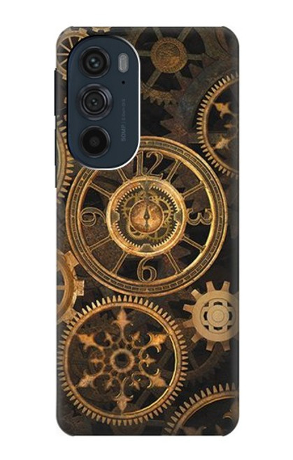 W3442 vitesse d'horloge Etui Coque Housse et Flip Housse Cuir pour Motorola Edge 30 Pro