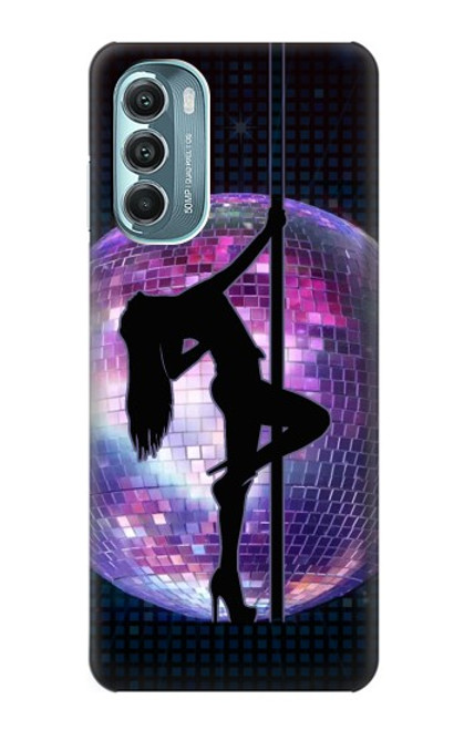 W3284 Disco Pole Fille Danse Etui Coque Housse et Flip Housse Cuir pour Motorola Moto G Stylus 5G (2022)