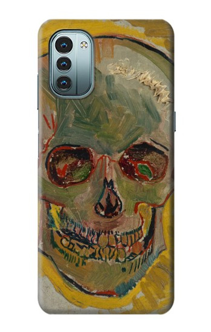 W3359 Vincent Van Gogh Crâne Etui Coque Housse et Flip Housse Cuir pour Nokia G11, G21