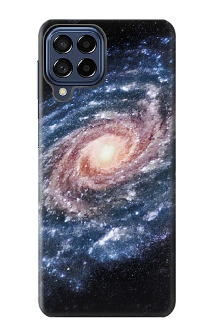 W3192 Voie Lactée Galaxie Etui Coque Housse et Flip Housse Cuir pour Samsung Galaxy M53