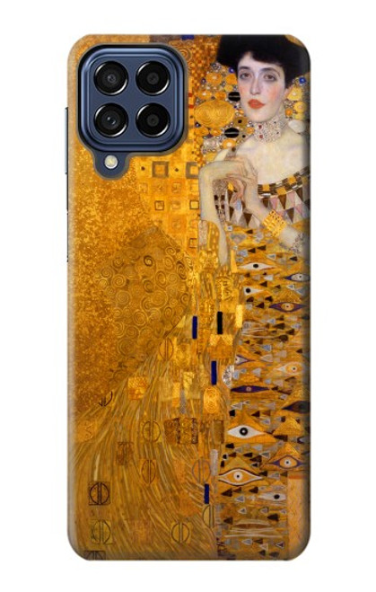 W3332 Gustav Klimt Adele Bloch Bauer Etui Coque Housse et Flip Housse Cuir pour Samsung Galaxy M53