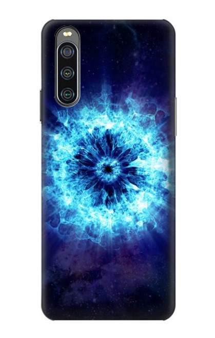 W3549 explosion onde de choc Etui Coque Housse et Flip Housse Cuir pour Sony Xperia 10 IV