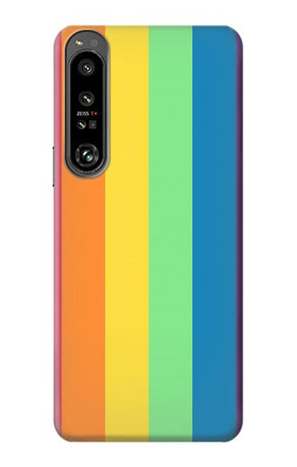 W3699 Fierté LGBT Etui Coque Housse et Flip Housse Cuir pour Sony Xperia 1 IV