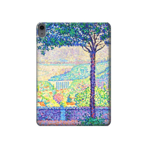 W3349 Paul Signac Terrasse de Meudon Tablet Etui Coque Housse pour iPad Air (2022, 2020), Air 11 (2024), Pro 11 (2022)