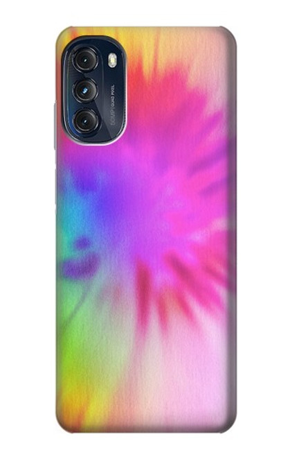 W2488 Tie Dye Couleur Etui Coque Housse et Flip Housse Cuir pour Motorola Moto G (2022)