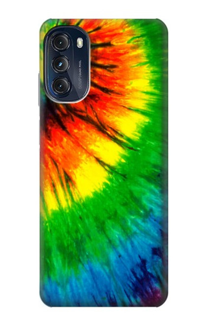 W3422 tie Dye Etui Coque Housse et Flip Housse Cuir pour Motorola Moto G (2022)