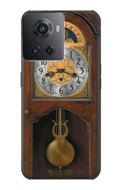 W3173 Grand-père Horloge Antique Horloge murale Etui Coque Housse et Flip Housse Cuir pour OnePlus Ace