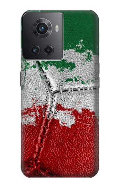 W3318 Italie Drapeau graphique Football Millésime Etui Coque Housse et Flip Housse Cuir pour OnePlus Ace