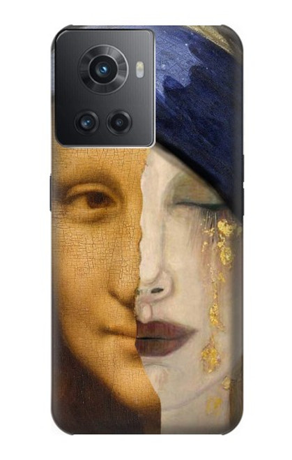 W3853 La Joconde Gustav Klimt Vermeer Etui Coque Housse et Flip Housse Cuir pour OnePlus Ace