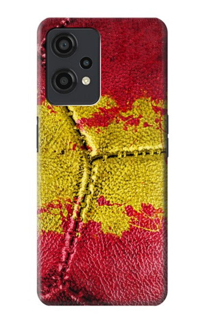 W3315 Espagne Drapeau graphique Football Millésime Etui Coque Housse et Flip Housse Cuir pour OnePlus Nord CE 2 Lite 5G