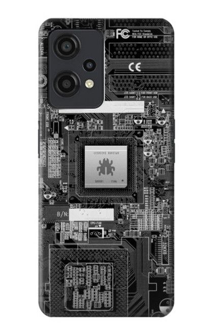 W3434 Punaise Circuit Board graphique Etui Coque Housse et Flip Housse Cuir pour OnePlus Nord CE 2 Lite 5G